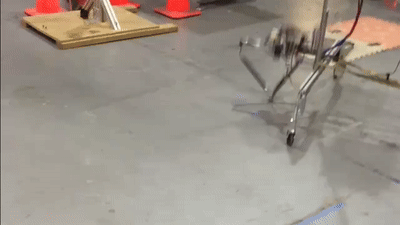 First quasi-direct-drive QDD actuator design by Simon Kalouche at CMU